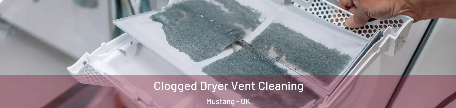  Clogged Dryer Vent Cleaning Mustang - OK