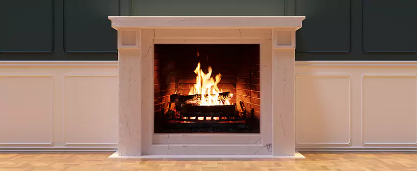 Open Flame Wood-Burning Fireplace Installation Services in Mustang, Oklahoma