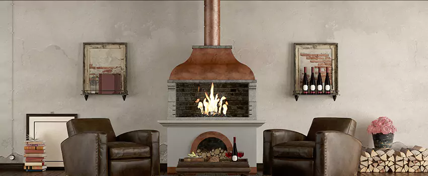 Thelin Hearth Products Providence Pellet Insert Fireplace Installation in Mustang, OK