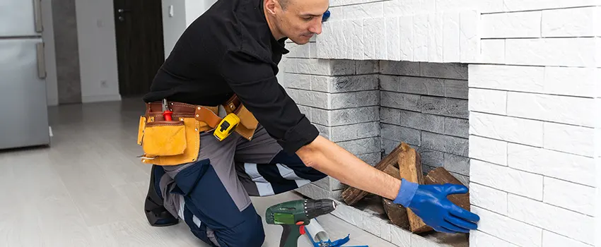 Fireplace Damaged Damper Frame Repair Services in Mustang, Oklahoma