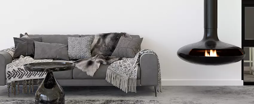 Circular Hanging Fireplace Installation Services in Mustang, OK