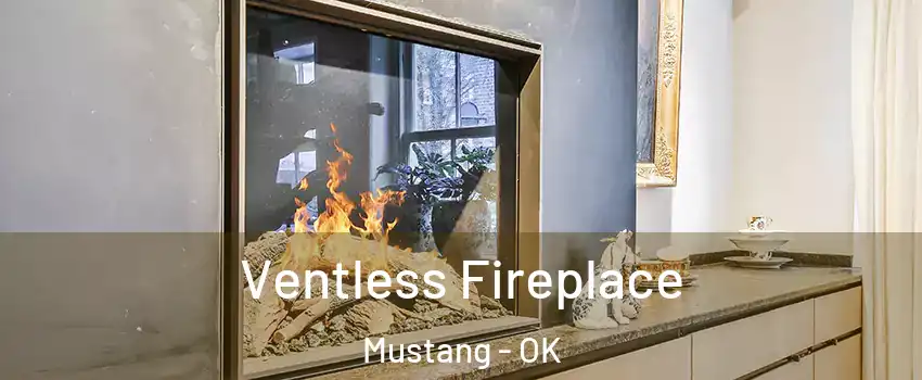  Ventless Fireplace Mustang - OK